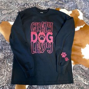 Crazy Dog Lady Long Sleeve
